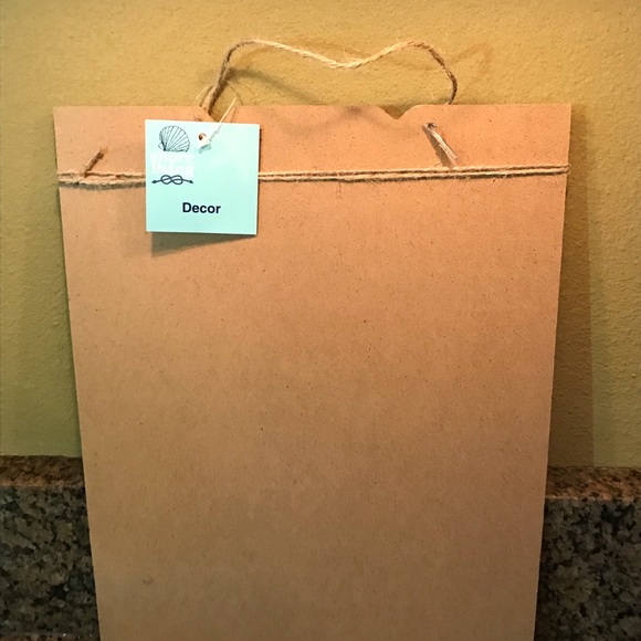 NWT Beach decor.  2 beach signs and 1 tea candle holder - Picture 8 of 11